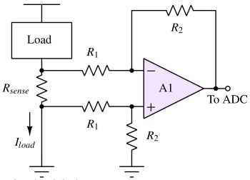 current sensing amplifier