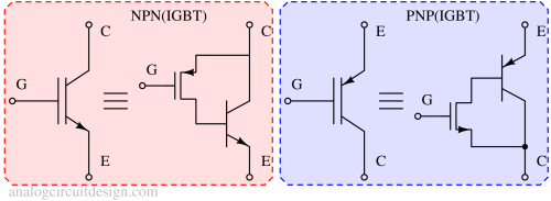insulated gate bipolar transistors schematic symbol