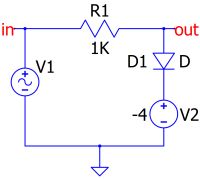 circuit_of_shunt_positive_clipper_with_neg_bias