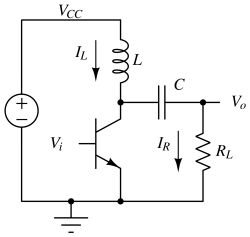 Class A amplifier with Inductive Loading